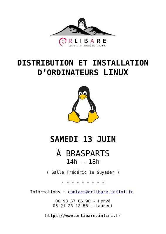 Distribution et installation d’ordinateurs Linux